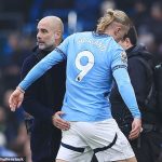 Pep Guardiola admits he “couldn't believe” Erling Haaland had signed a new nine-and-a-half-year deal, as the Manchester City boss hails “great news” for the club.