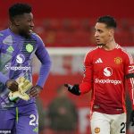 Man United 1-3 Brighton: Ruben Amorim's side topped the day they paid tribute to Denis Law, as they slump to a SIXTH home league defeat