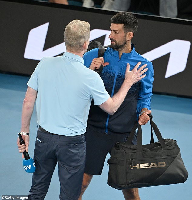 The world of tennis, and Elon Musk, support Novak Djokovic in his clash with the 'crazy' Tony Jones at the Australian Open