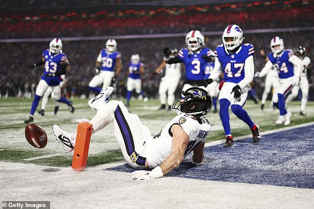 Mark Andrews' terrible fall ends the Baltimore Ravens' season with an agonizing loss to the Buffalo Bills