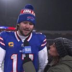 All the fans are saying the same thing about CBS reporter Tracy Wolfson's interview with Josh Allen when the Bills beat the Ravens.