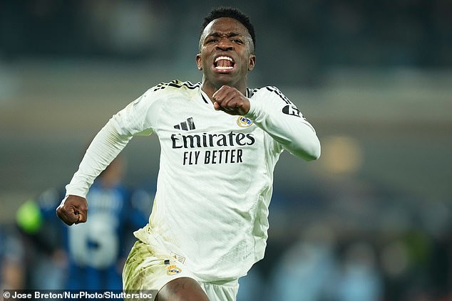 Real Madrid said “it's only a matter of time” before Vinicius Jr moves to Saudi Arabia