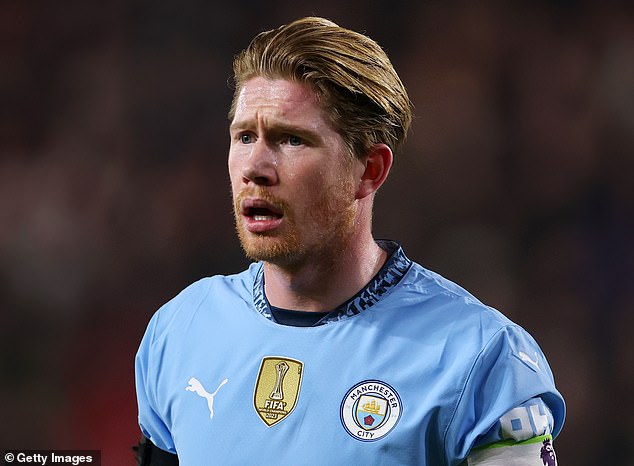 Kevin De Bruyne reveals how much progress he and Man City have made on a new contract, with the deal set to expire at the end of the season.