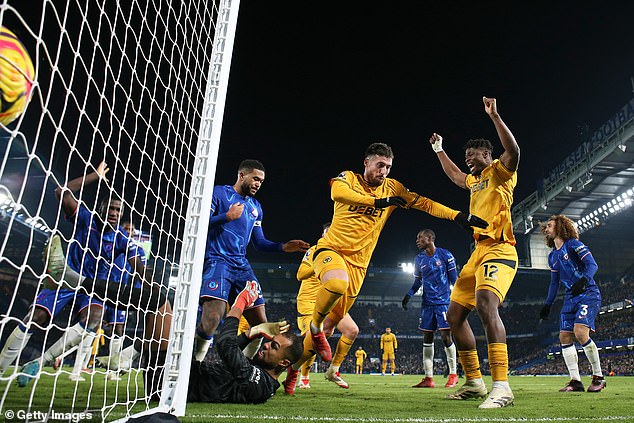 Chelsea goalkeeper Robert Sanchez criticized for mistake against Wolves as Jamie Carragher claims he is only good enough for a 'bottom half' team