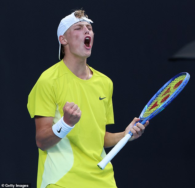 Cruz Hewitt marks career milestone at Australian Open by paying moving tribute to father Lleyton