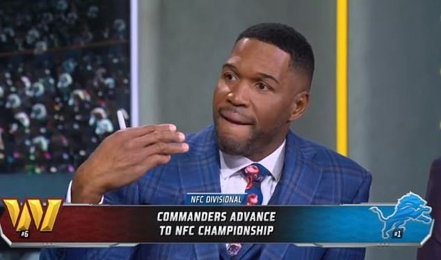 Michael Strahan criticized for Detroit Lions comments after Washington Commanders' shocking loss