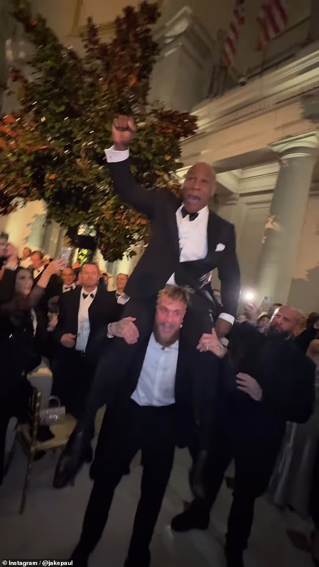 Fans Claim Mike Tyson and Jake Paul's Viral Inauguration Moment Is Proof Their Netflix Fight Was 'FIXED'