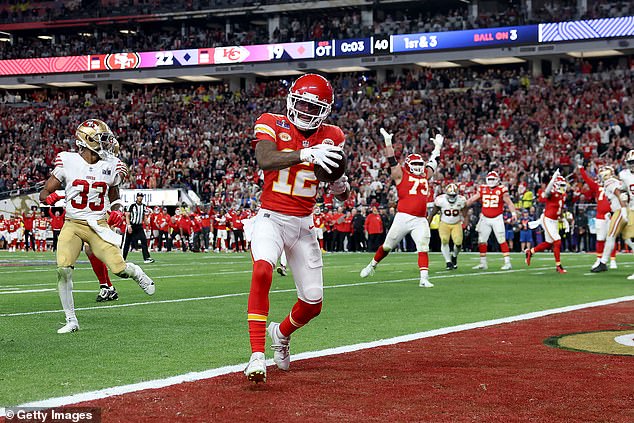 Andy Reid announces Chiefs star Mecole Hardman is out for the season