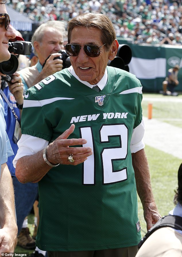 Jets legend Joe Namath gives his verdict on Aaron Glenn's arrival in New York as head coach