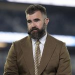 Three people accused of forging Jason Kelce's signature and using it to sell more than 1,000 'signed' items