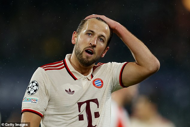 Bayern Munich boss talks about Harry Kane's rare goal drought… as the England captain hasn't scored from open play in TWO months