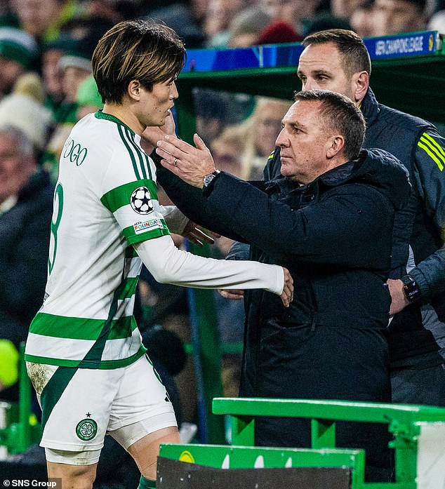 Furuhashi asked to leave Celtic at start of season, reveals Rodgers