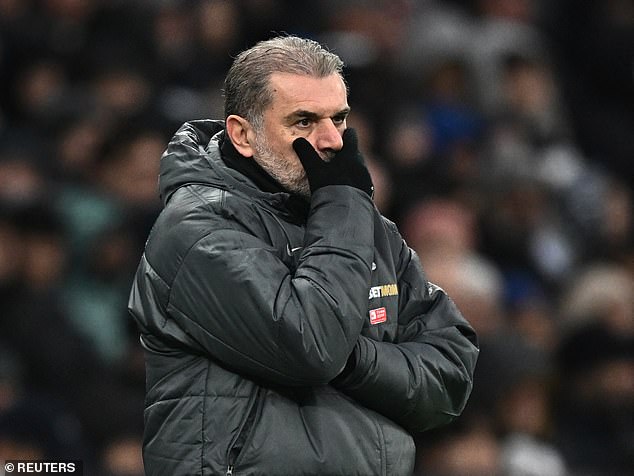 'It hurts a lot': Ange Postecoglou reacts after Tottenham's shock defeat to Leicester… as Spurs boss insists: 'I can't criticize this group more' despite fourth consecutive defeat