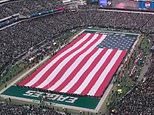 All fans say the same about the agitation of the national anthem before Washington's commanders vs Philadelphia Eagles