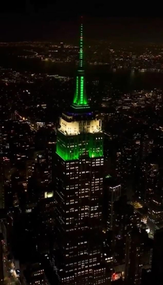 New Yorkers in crisis as Empire State Building pays tribute to Eagles after reserving Super Bowl spot