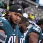 The Eagles star sends a cruel message from four words to the players and commanders fans