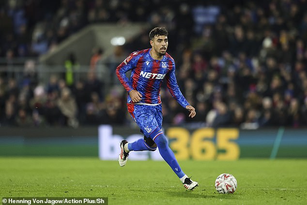 Chadi Riad suffers a suspected anterior cruciate ligament injury that will cause a defensive crisis at Crystal Palace