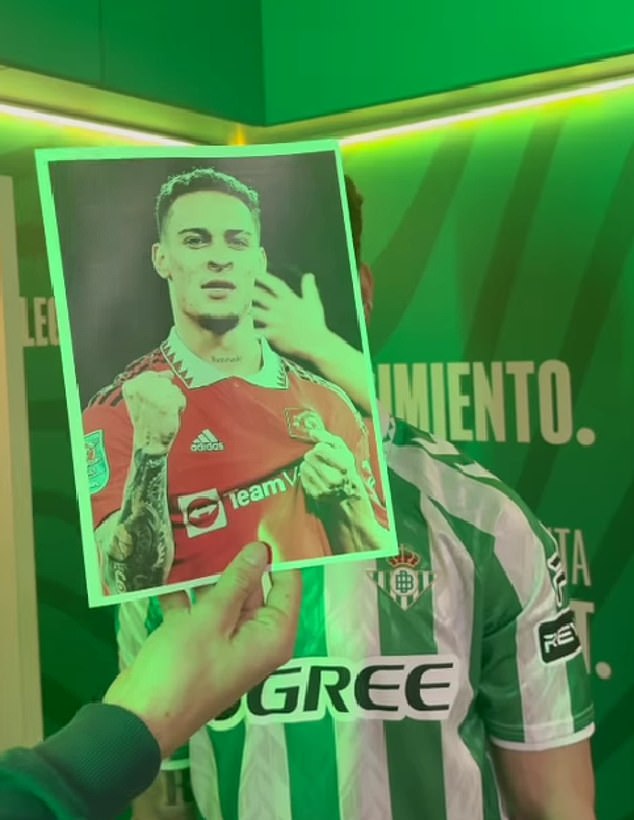 Antony's presentation video at Real Betis was criticized as possibly “the worst” in history for fans after making a loan change from the Man United.