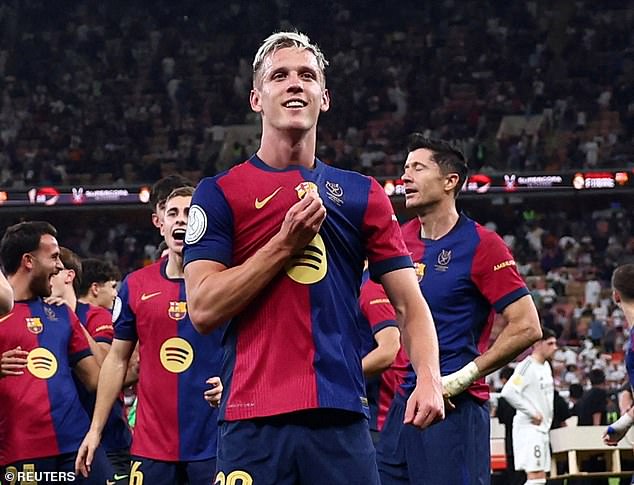 LaLiga Chief Javier Tebas says he hopes to cancel Dani Olmo's Barcelona registry, and opens up to the possibility that the classic is played outside of Spain