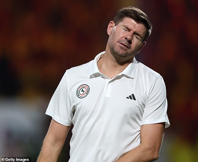 Steven Gerrard will be left Al-Ettifaq with the descent waste club after 18 months in charge with a contract of £ 15 million per year