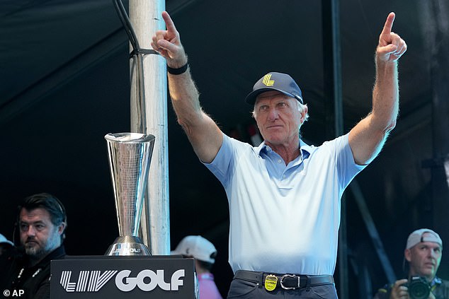 The challenging declaration of three words by Greg Norman of Liv Golf after driving the greatest civil war in sport