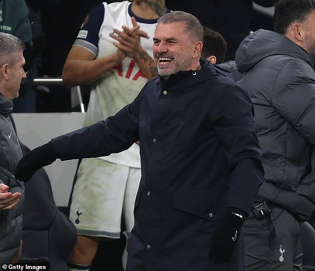 Ange Posttecoglou pays tribute to the Tottenham Academy after three young guns scored the first goals for the 3-0 Victoria club over Elfsborg