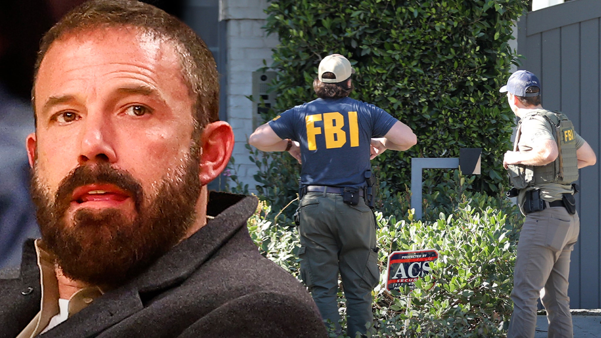 FBI agents pay a visit to Ben Affleck's home while investigating a drone incident