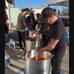 Dave Grohl makes chili for firefighters and families affected by wildfires