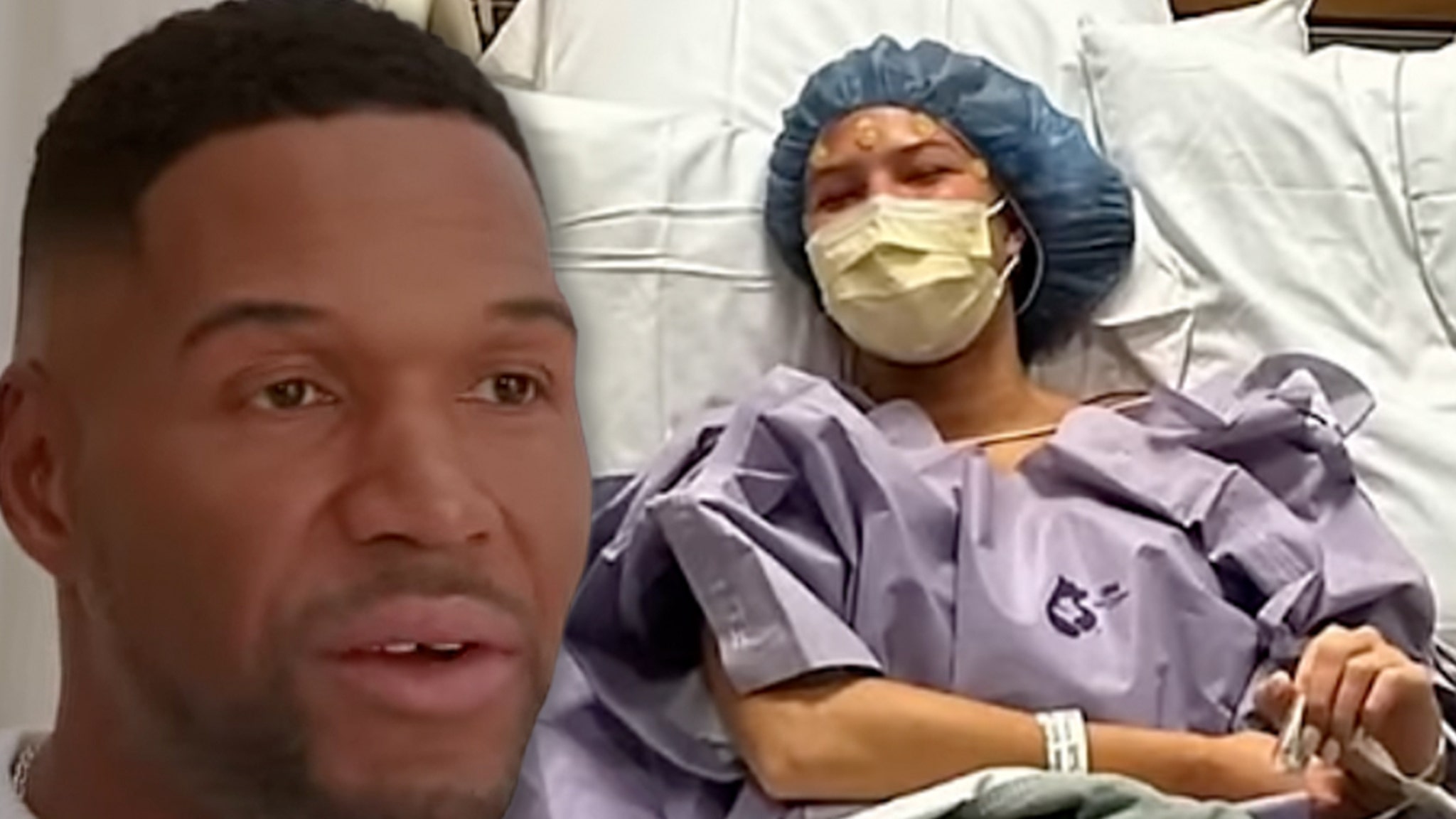 Michael Strahan praises his daughter's resilience in the fight against cancer