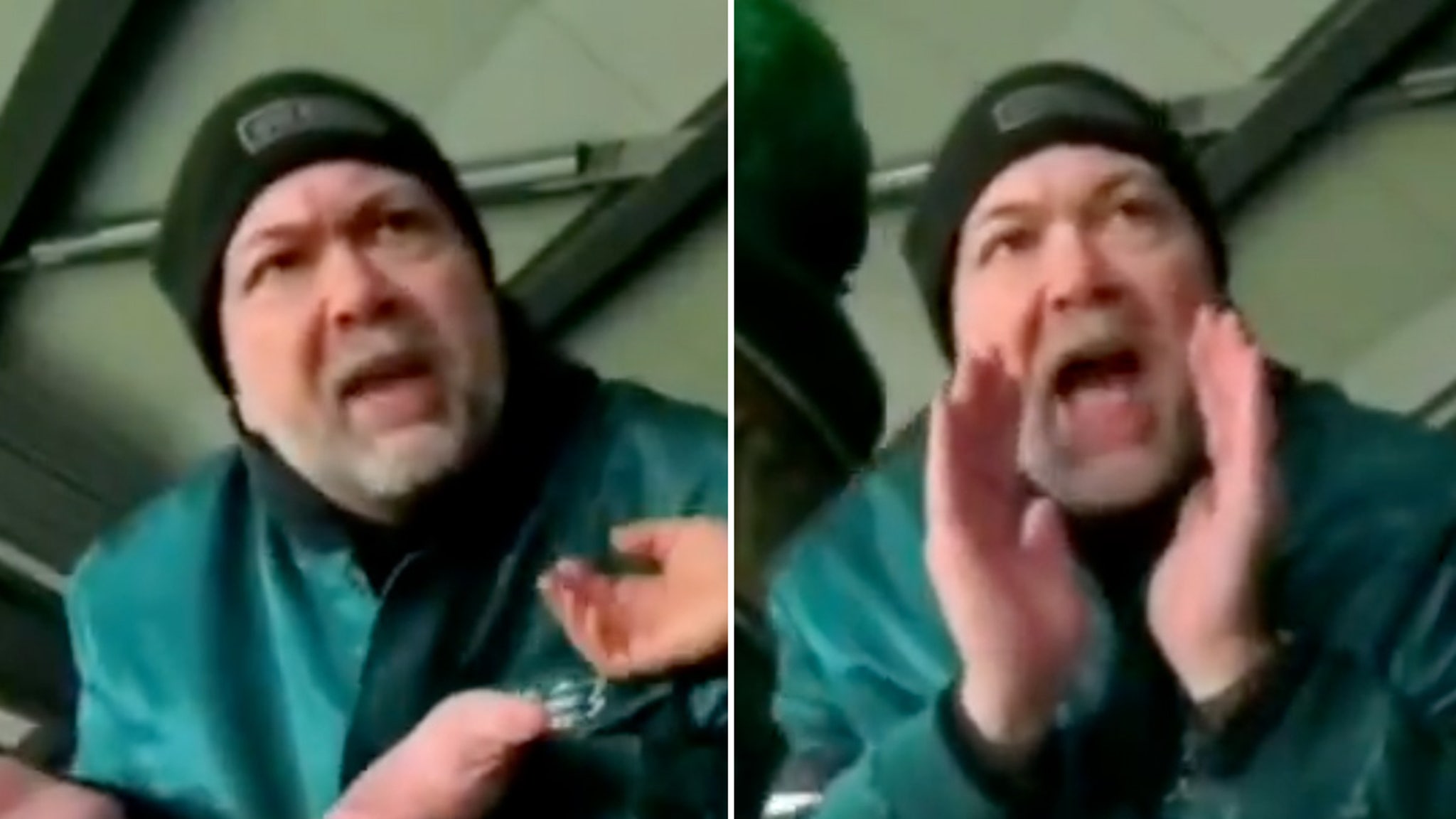 Philadelphia Eagles fan claims 'idiot' outburst was provoked