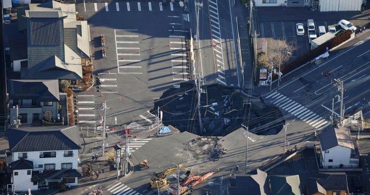 The fears grow for the japan truck driver swallowed by sink when the rescue enters the fourth day – National