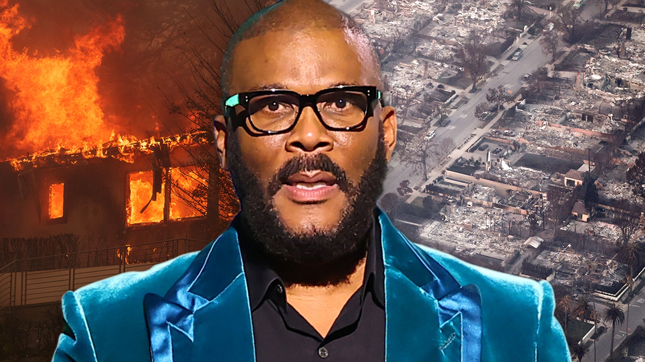 Tyler Perry is calling on insurance companies to cancel their policies ahead of LA fires