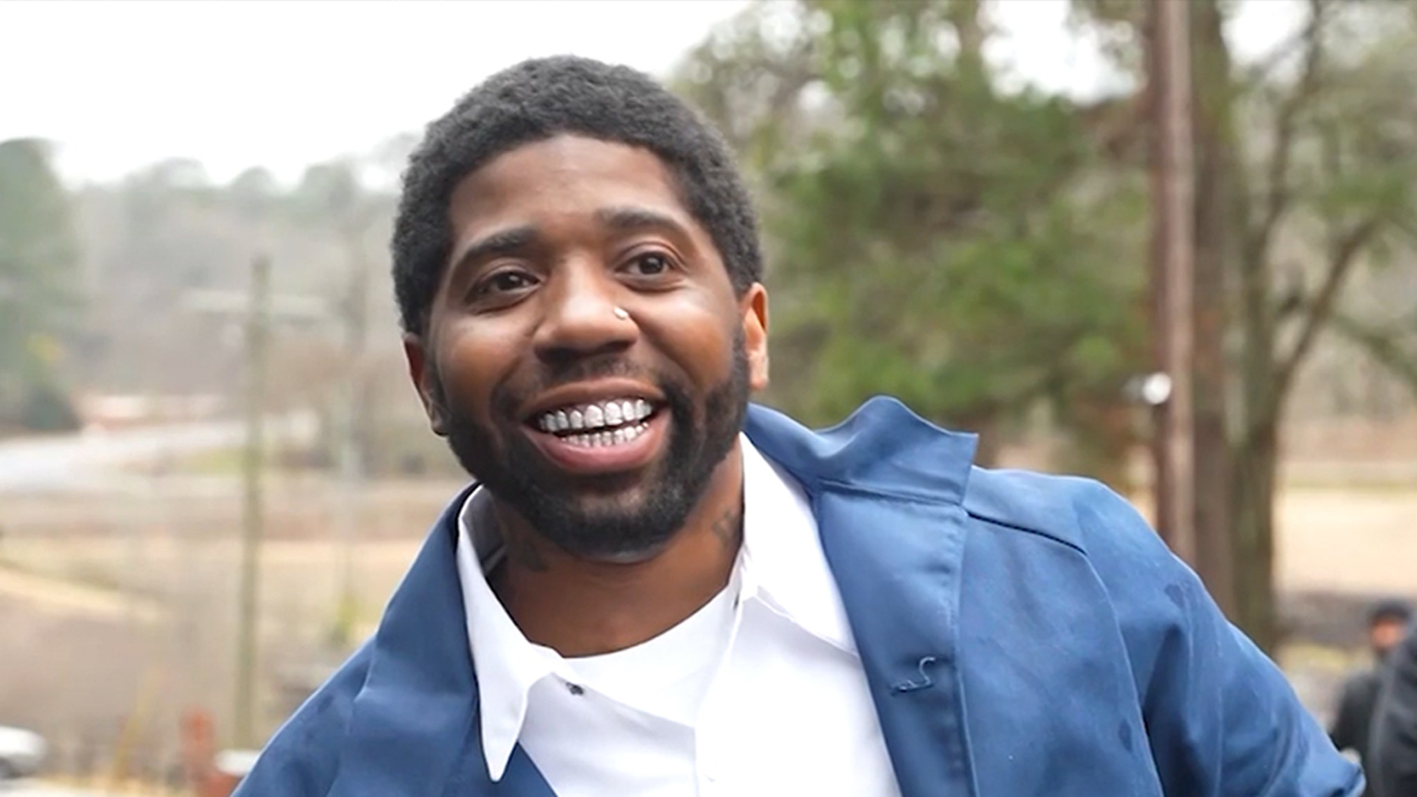 YFN Lucci, which was released from prison after a year, celebrates with the family