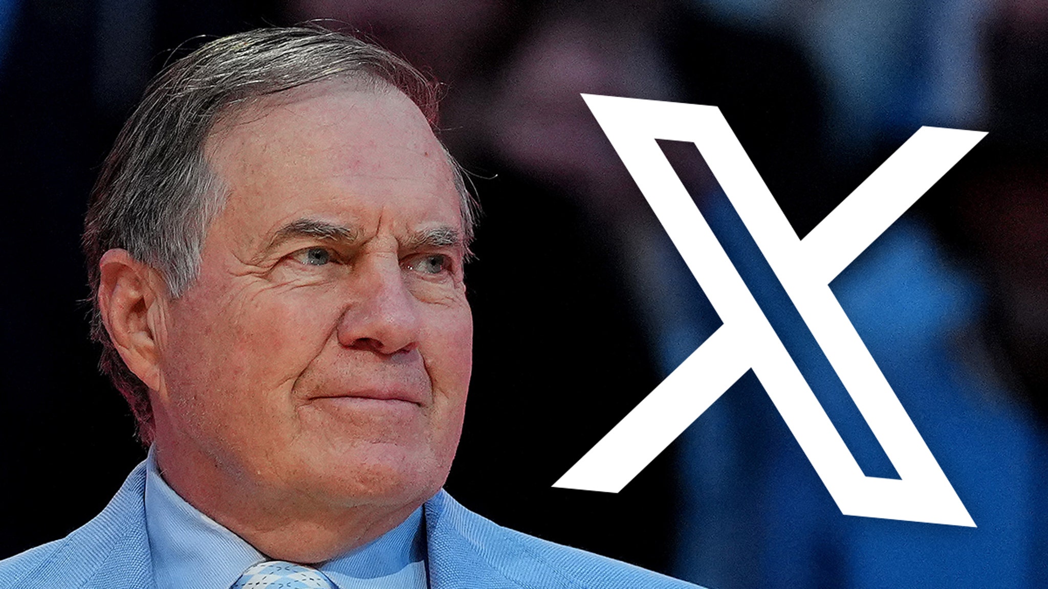 Bill Belichick joins X and says “Beat Dook” in the first post.