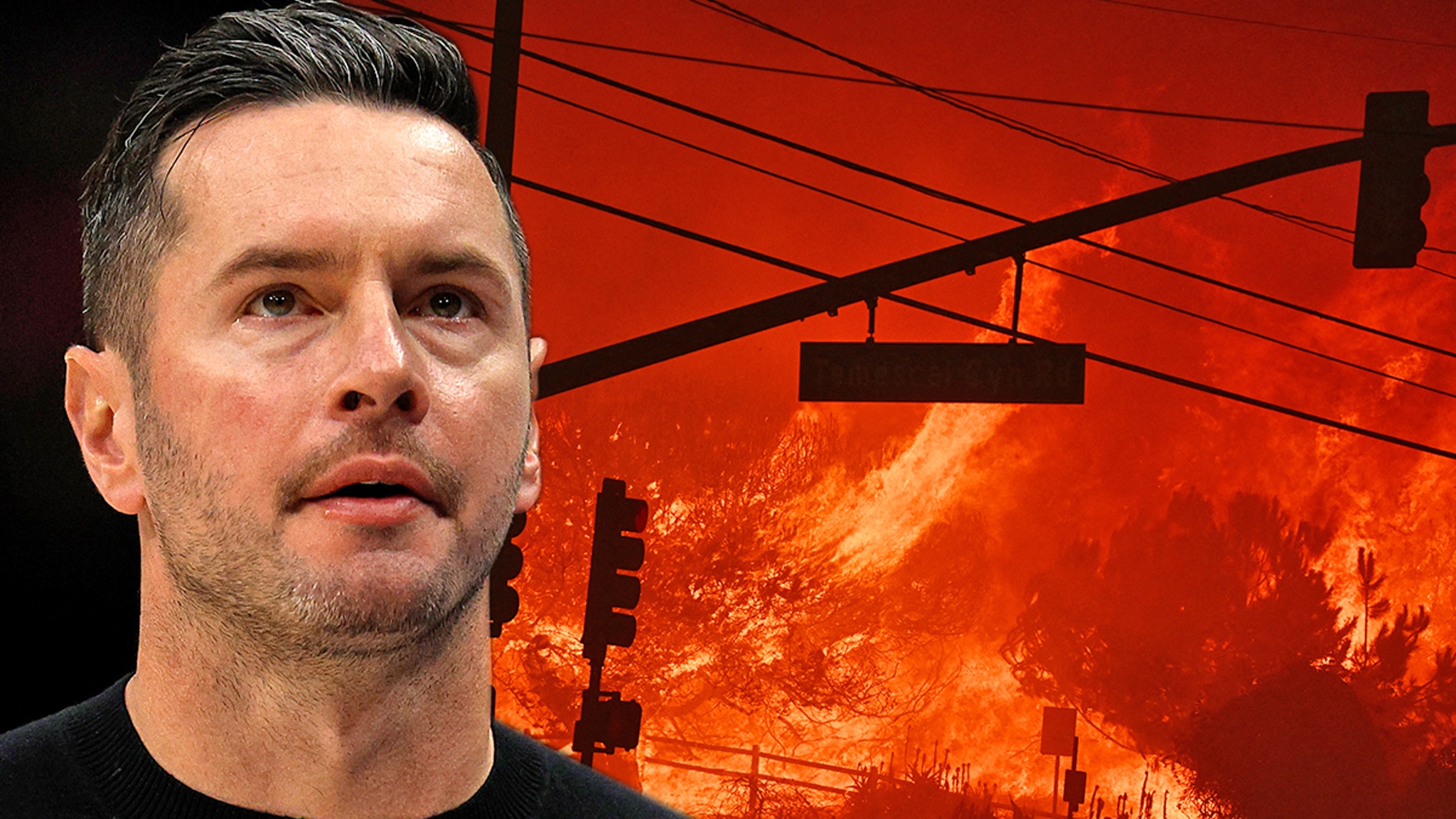 JJ Redick loses his home in LA wildfires