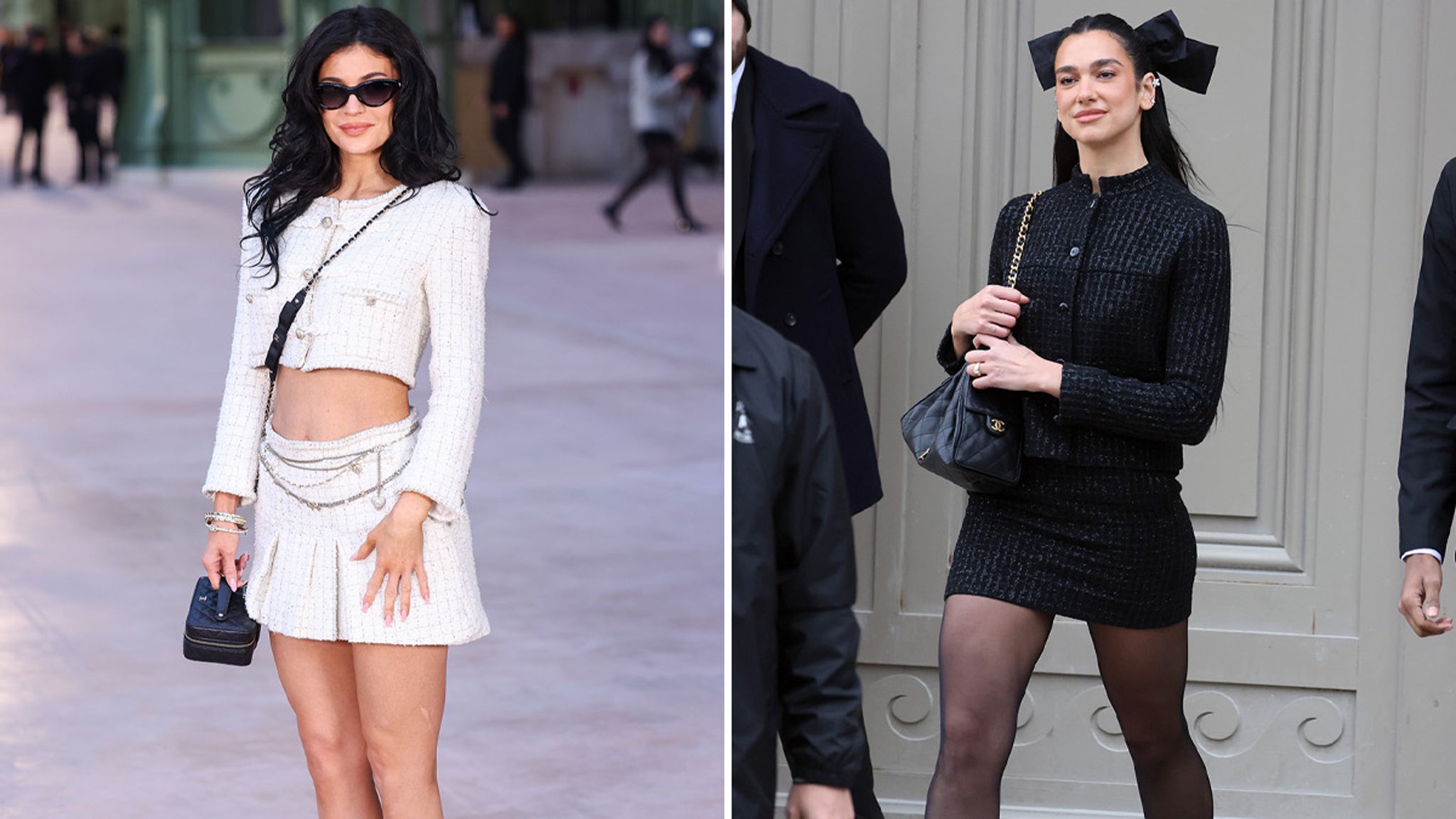 Celebrities at Chanel Haute Couture Paris Fashion Week