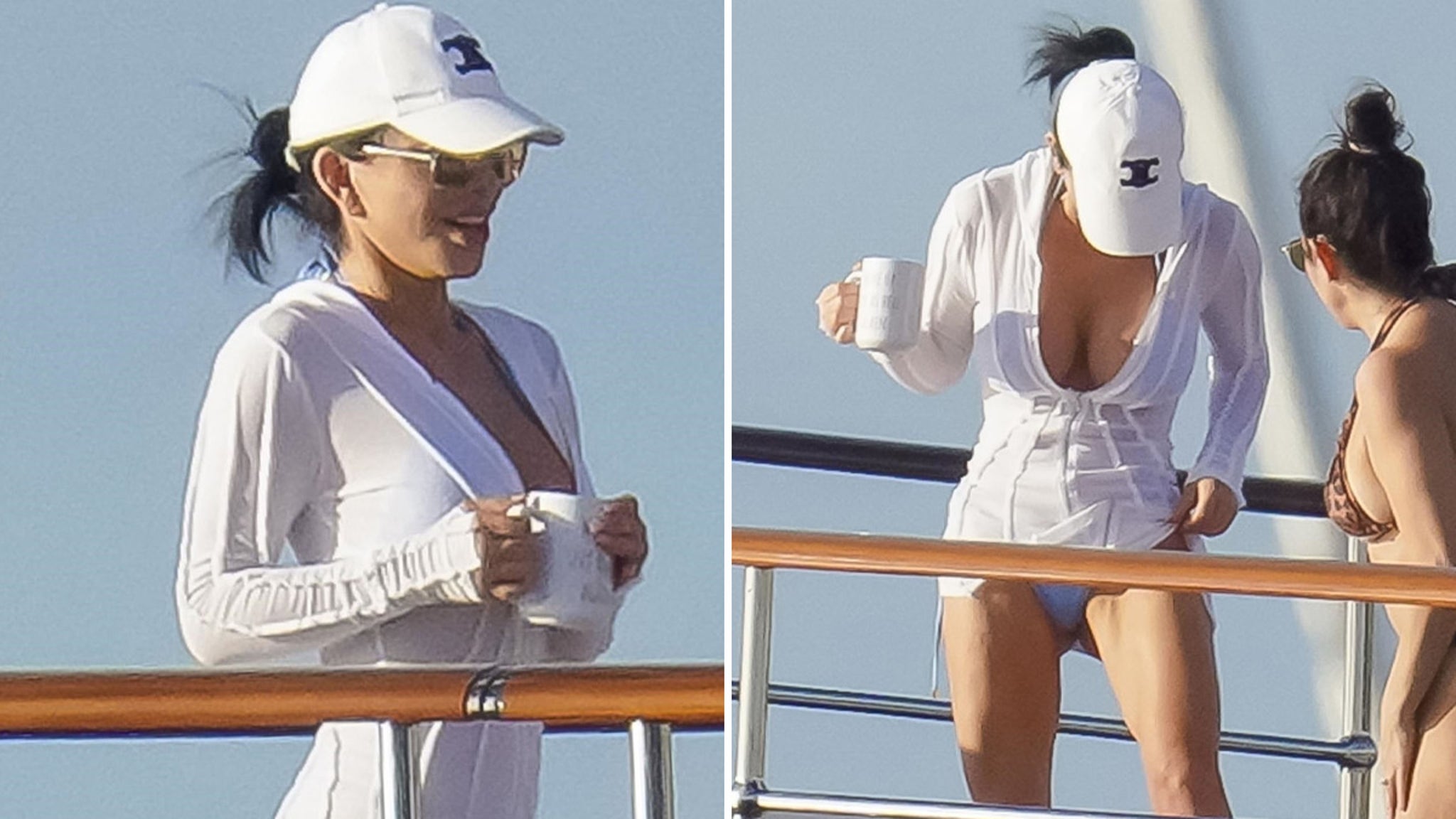 Lauren Sanchez starts the new year in St. Barts with Jeff Bezos on his yacht