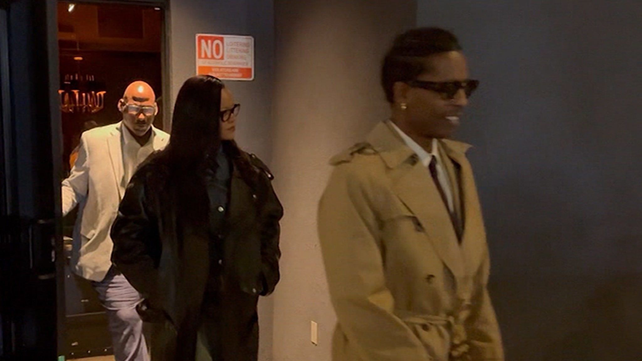 Rihanna and a $ Ap Rocky enjoy the evening in La Inmid Assault test