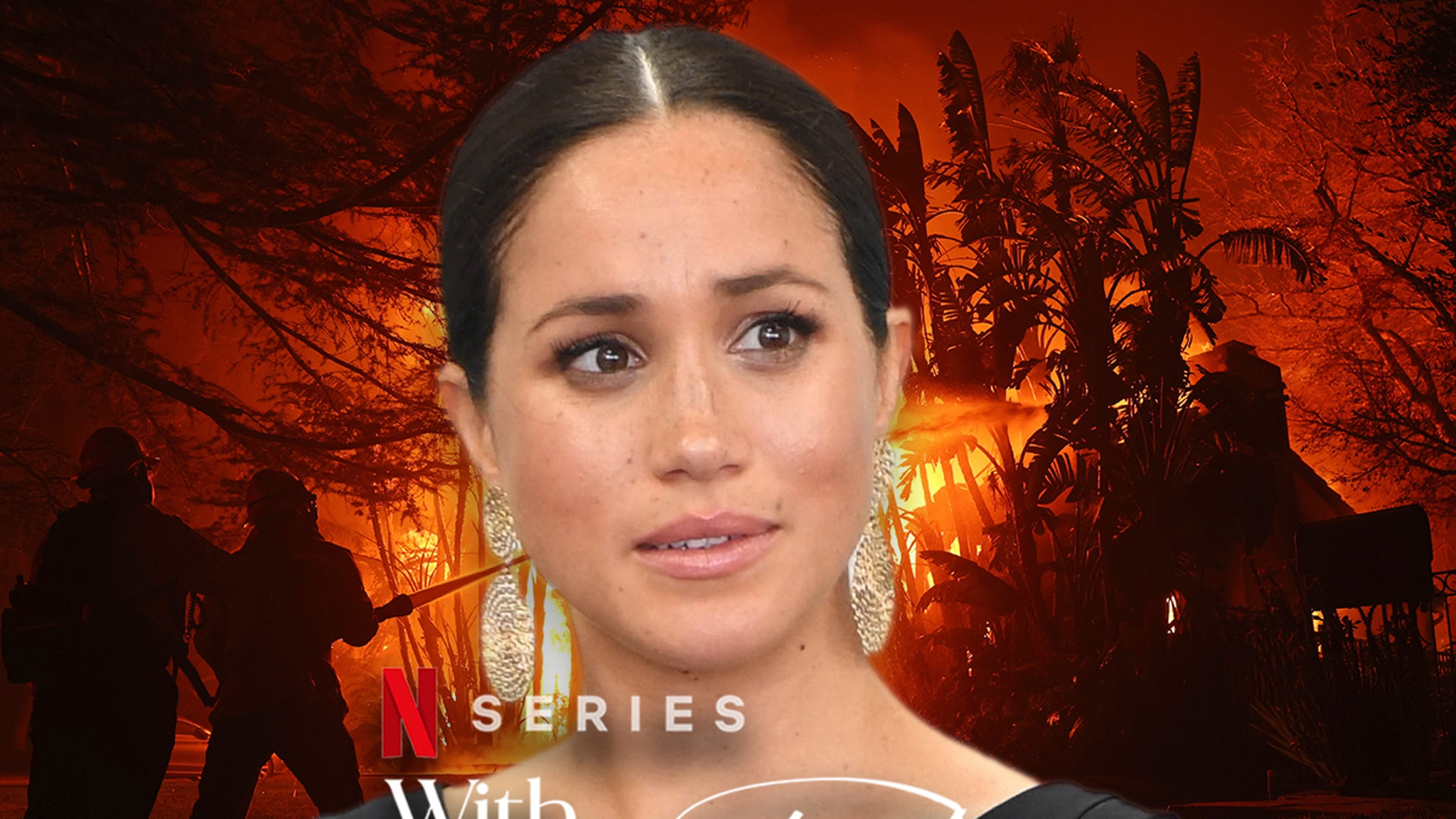 The release of Meghan Markle's Netflix series has been postponed due to fires in LA