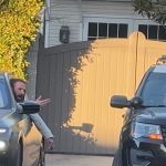 Ben Affleck has a tense interaction with LAPD cops outside Brentwood Home