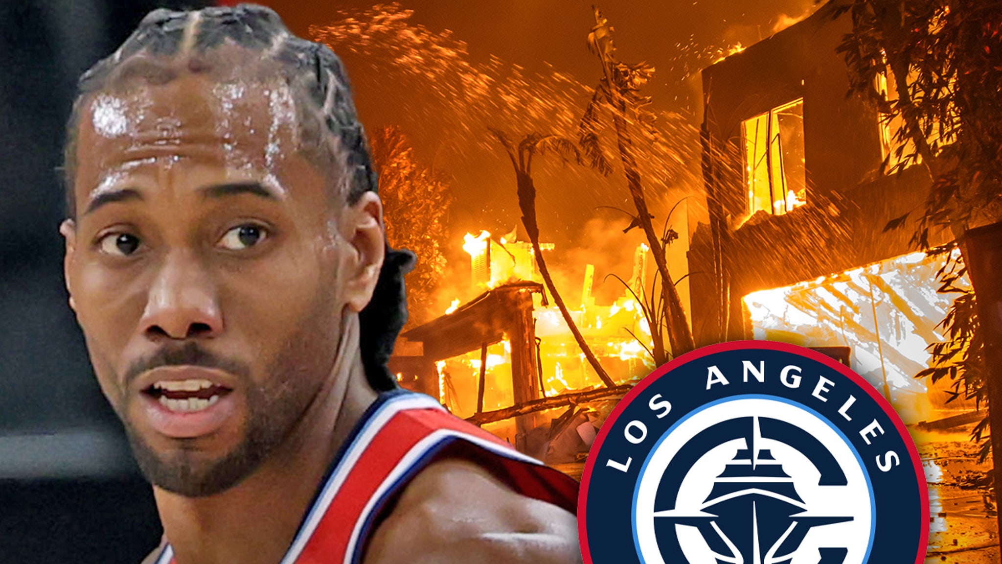 Kawhi Leonard leaves Clippers to evacuate with his family due to wildfires