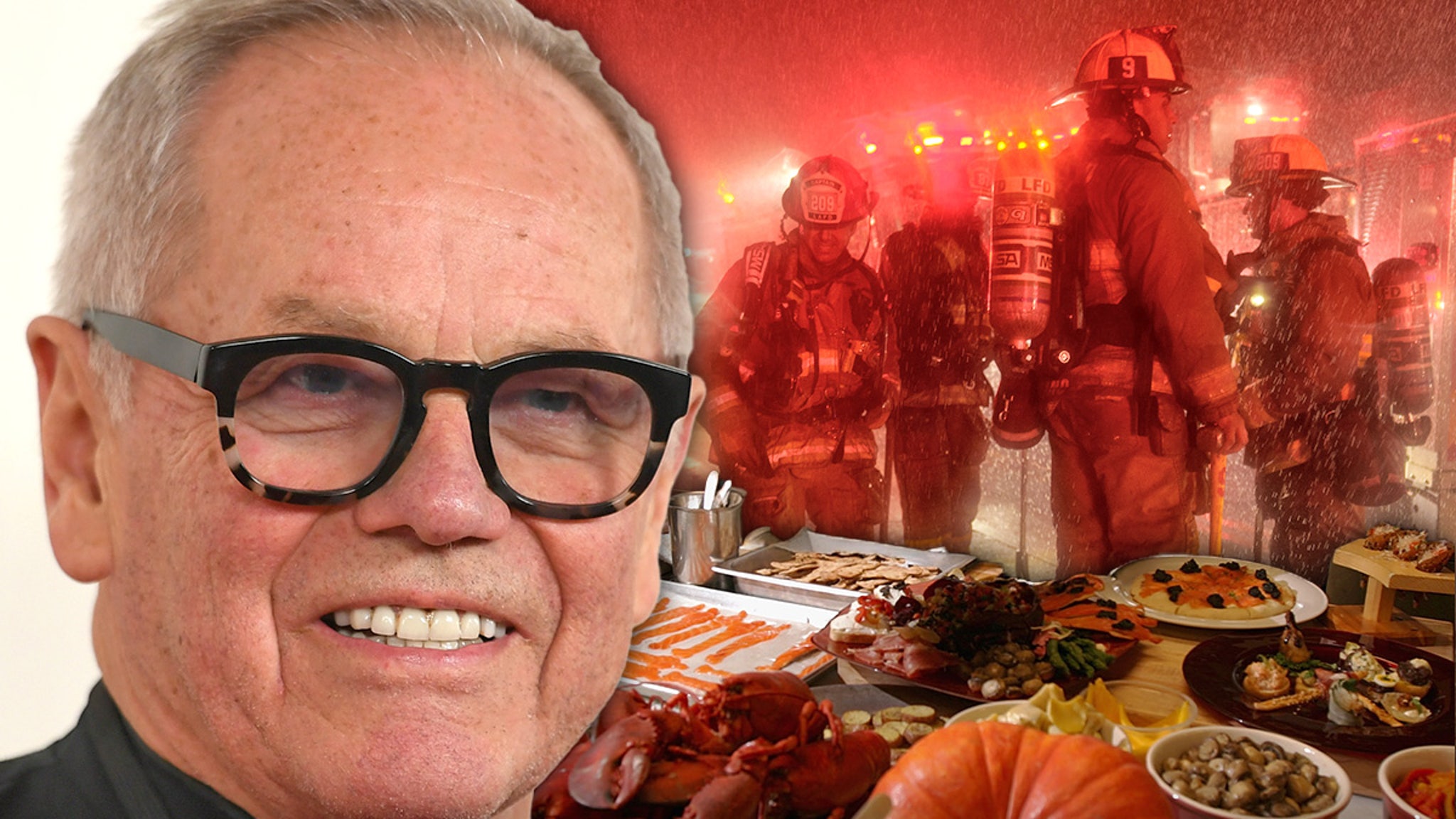 Wolfgang Puck's Beverly Hills Restaurant is offering free meals to first responders