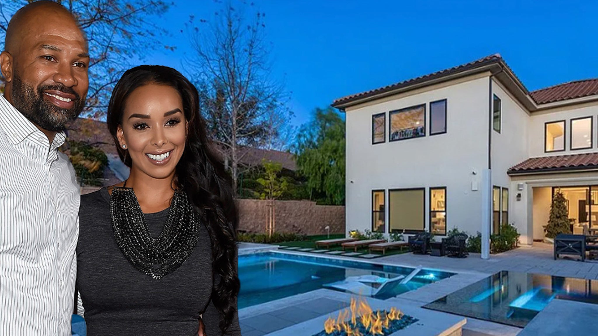 Derek Fisher, Gloria Govan List California Mansion for 3 million US dollars