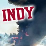 The bus of IU Indy Basketball Team starts fire due to “Mechanical edition”.