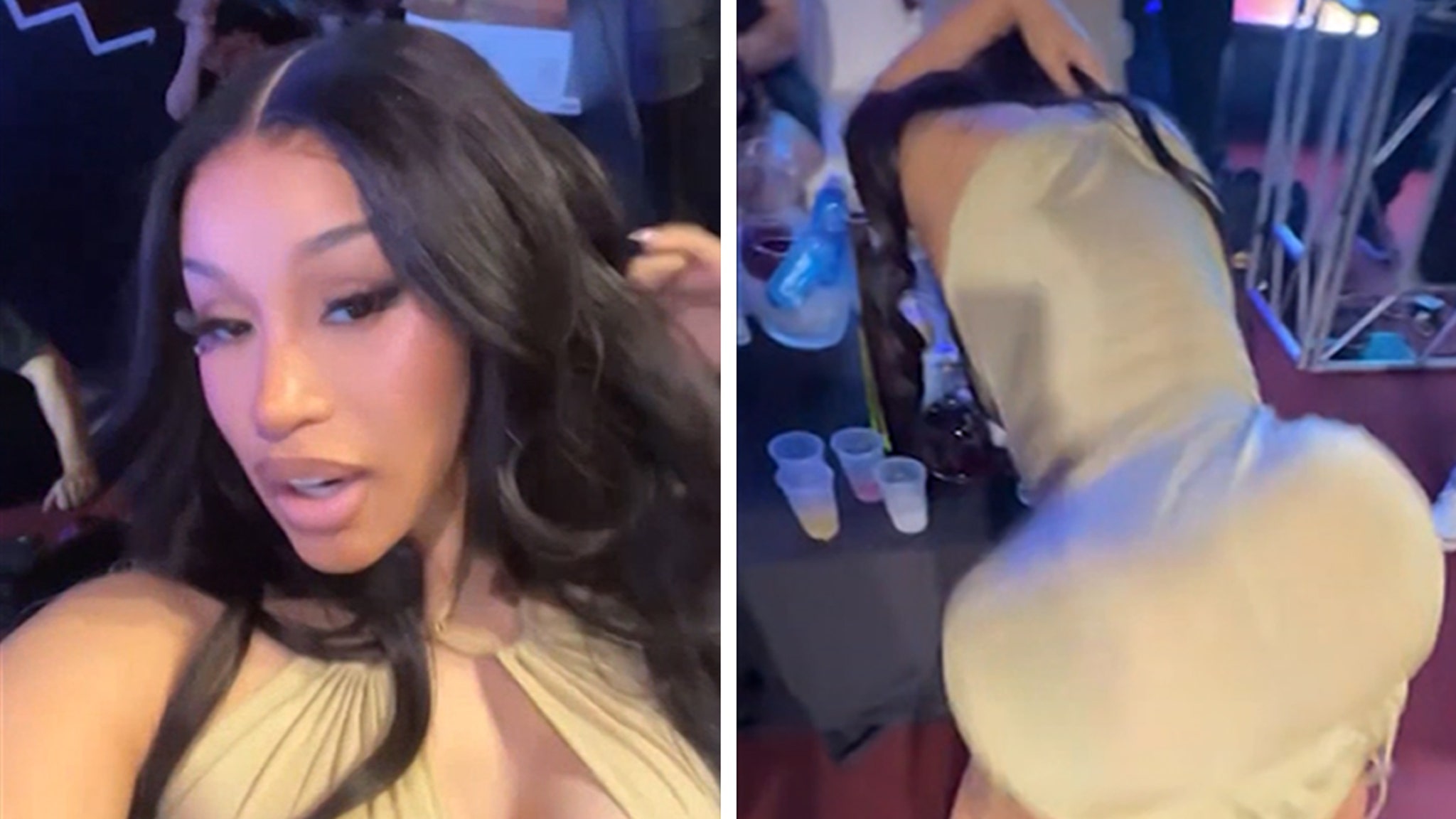 Cardi B becomes tough, the life of the party at Super Bowl Bash