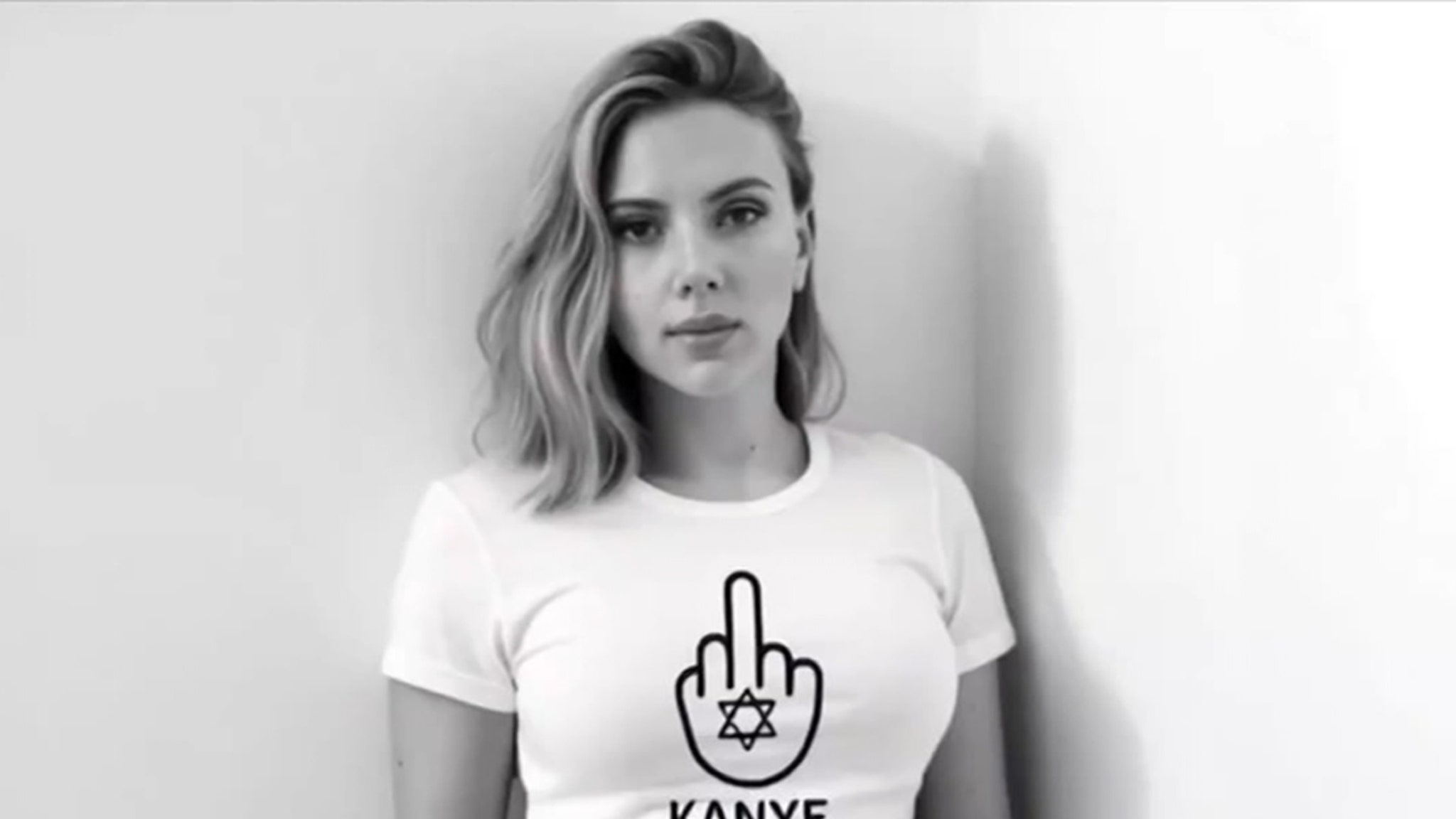 Anti-Kanye Ai Video shows great celebrities that rapper give the middle finger