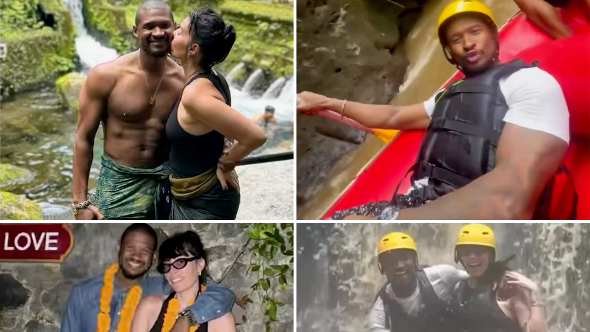 Usher & Ms. Jenn enjoy a popular adventure in Bali