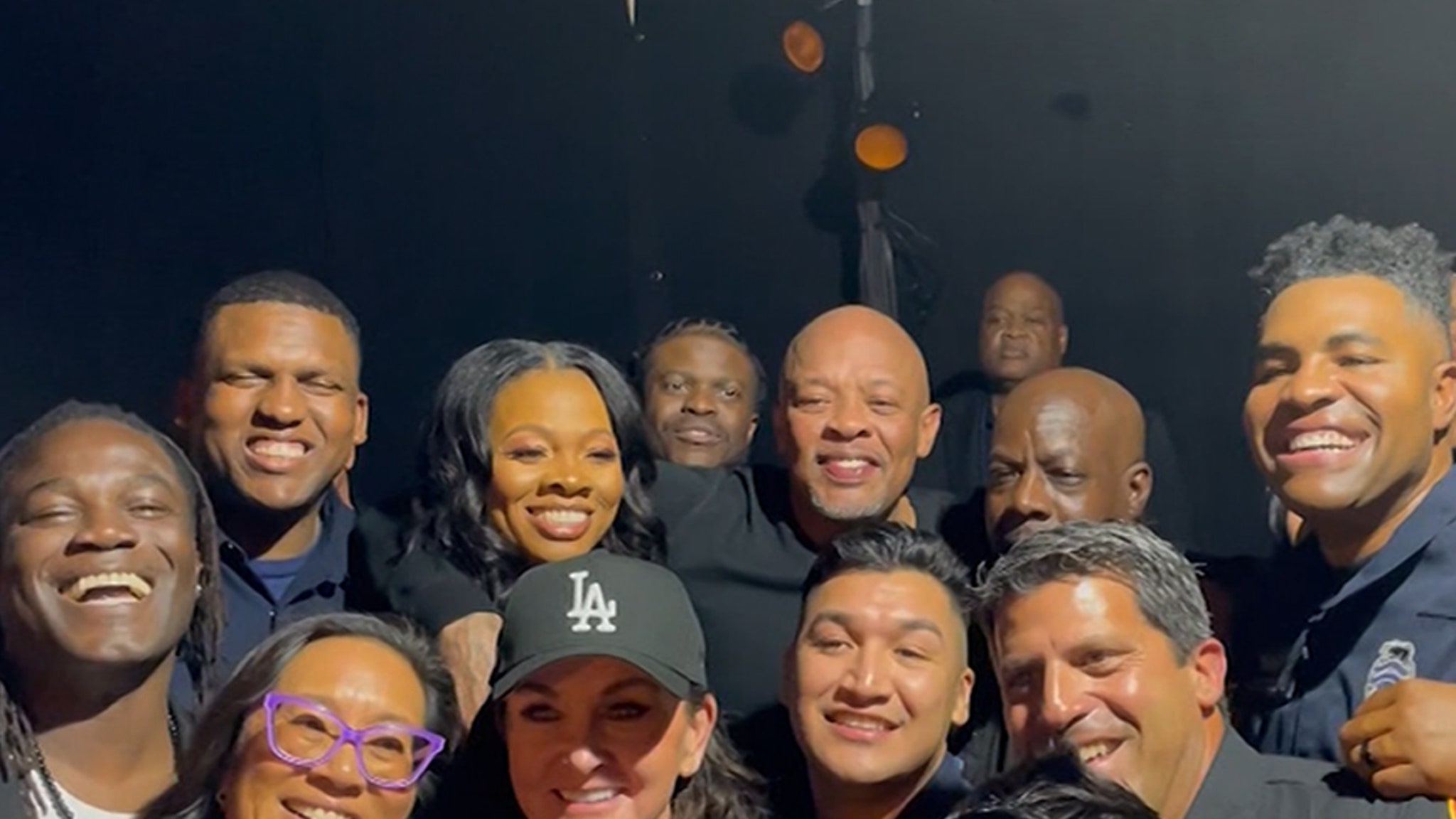 Dr. DRE makes first aid night with Grammys Meet and Greet