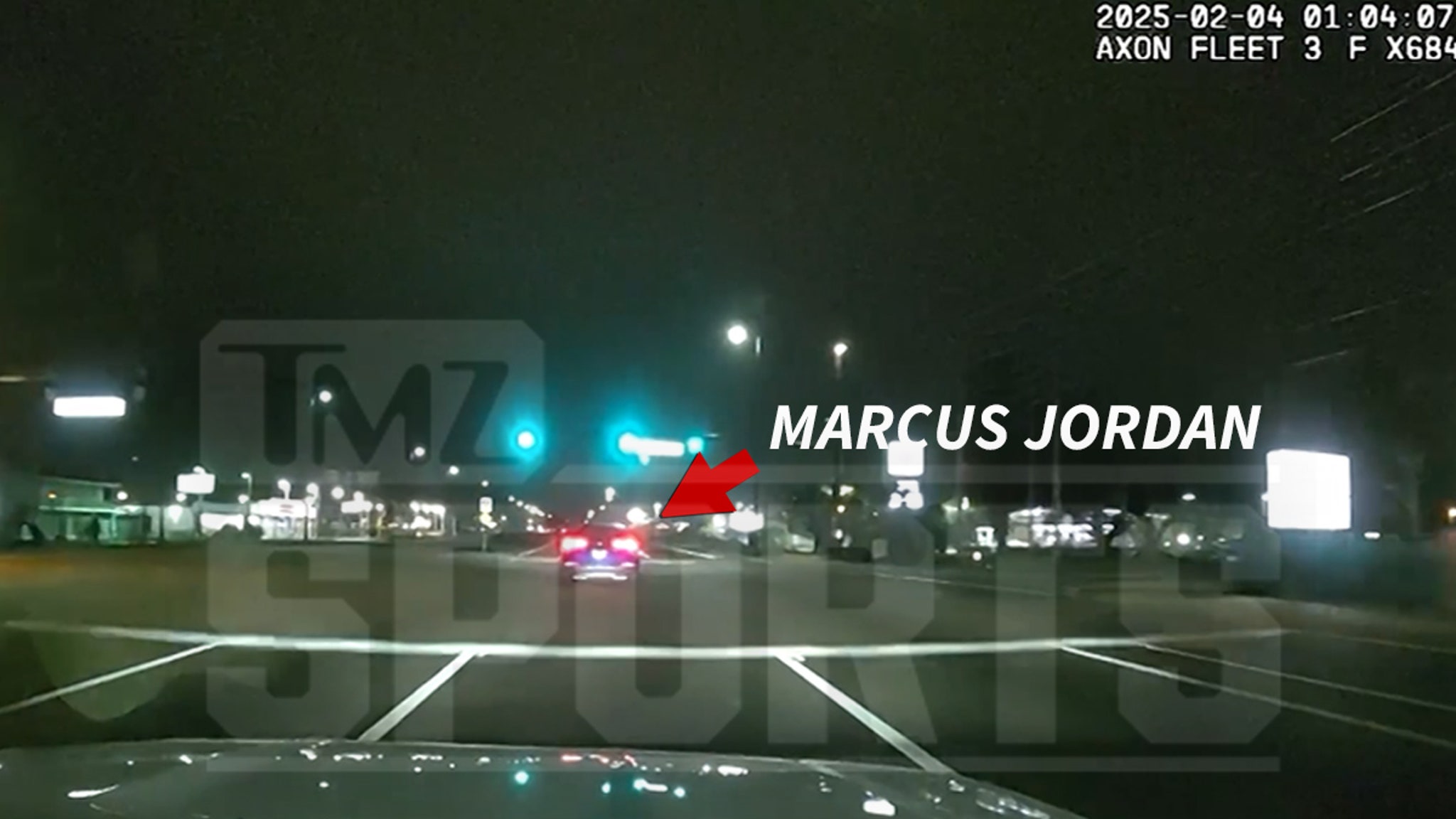 Marcus Jordan Police Persecution on the Dashcam video captured