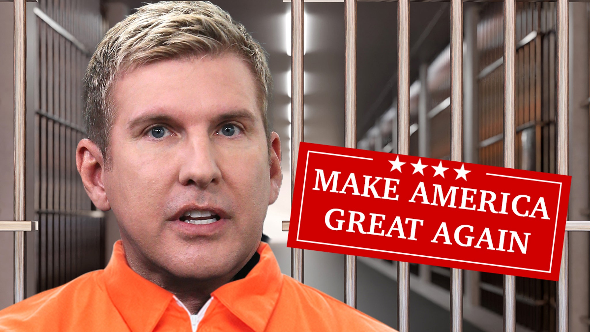 Todd Chrisley claims that prison attendants removed the Maga sticker from Cell, hope for pardon